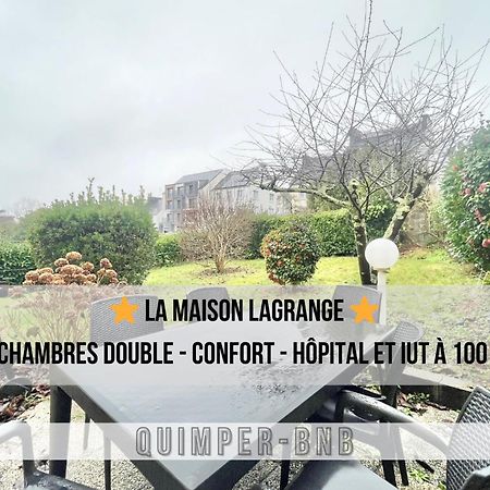 Maison Lagrange - 4 Chambres Quartier Iut Hopital Κεμπέρ Εξωτερικό φωτογραφία